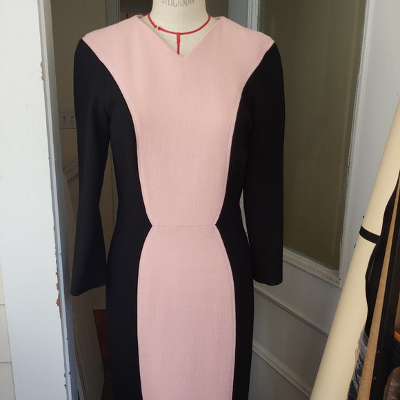 Couture crepe dress Atelier Caito for Hervé Pierre - Picture 2 of 5